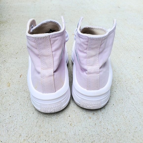 Converse Chuck Taylor All Star Move Platform High Womens Shoe Pale Amethyst Sz 6 - Picture 4 of 12
